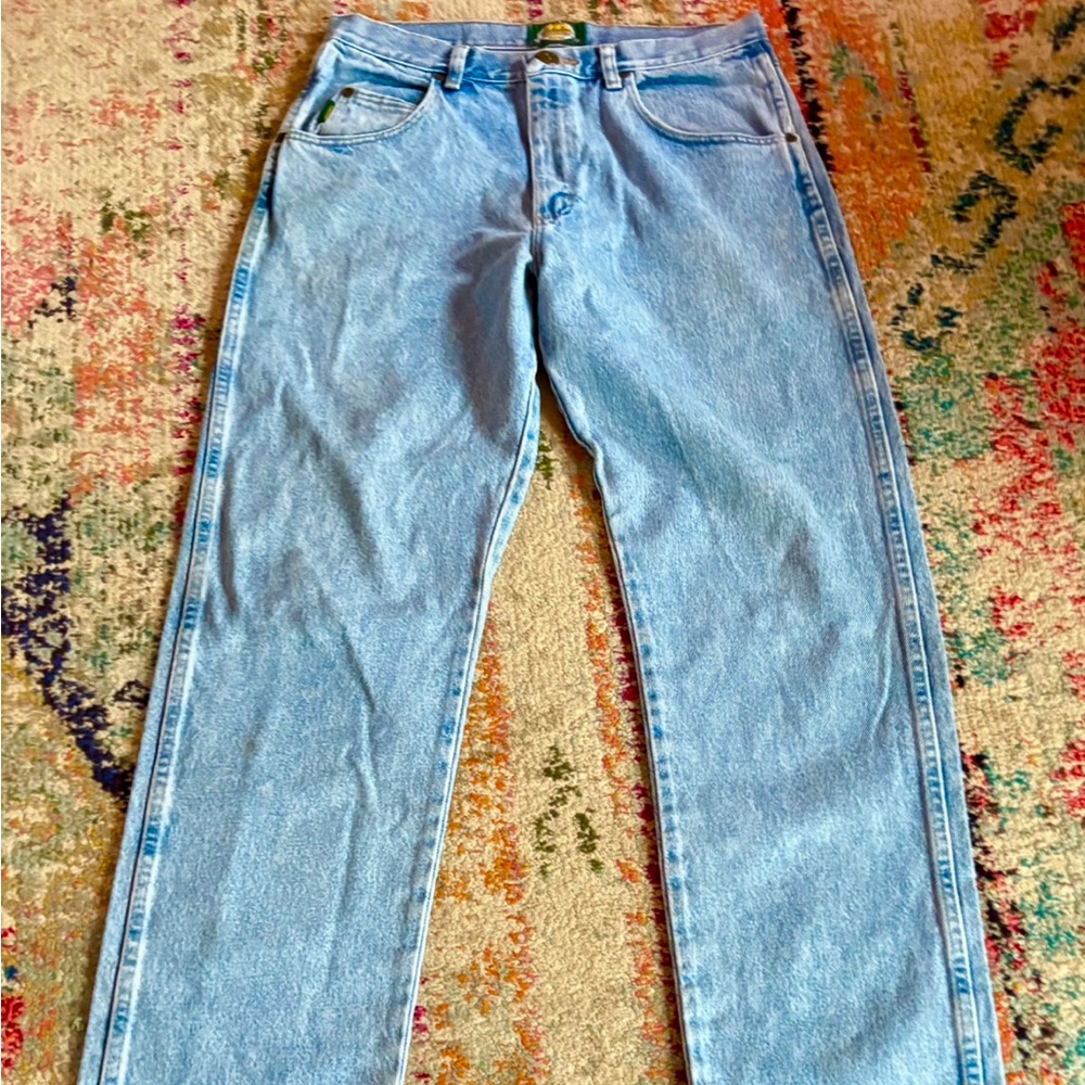 Cabela’s Men’s Stonewashed 5 Pocket Cotton Blue Jeans RN58835